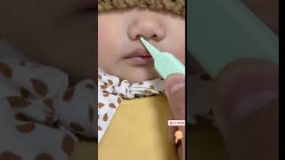 Baby Nasal Aspirator is convenient and hygienic Useful Baby Product amp Clothes 136 [upl. by Anicnarf]