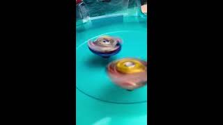 Beyblade Burst Finish in slow motion [upl. by Ellednek]