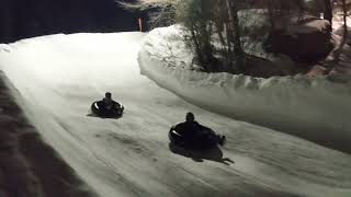 Snow Tubing at Loon Mountain Lincoln NH [upl. by Asillam]