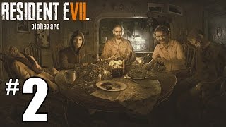 Resident Evil 7 Walkthrough Part 2  WELCOME TO THE FAMILY  How To Beat RES7  PS4 Gameplay [upl. by Hendrickson]