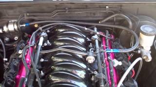 LS1 T56 Heads and Cam 1991 240SX walk around Video HD [upl. by Mouldon]