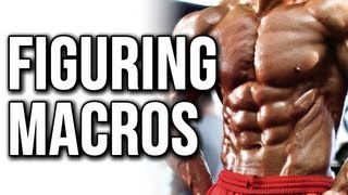 EASIEST WAY TO FIGURE OUT YOUR MACROS BODYBUILDING MACROS [upl. by Lyrrehs]