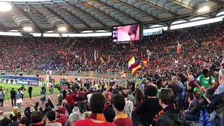 RomaLiverpool “Ingresso in campo della Roma” Il Giornale di Roma [upl. by Hoffert]