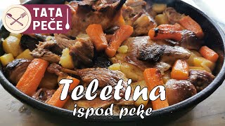 Teletina ispod peke  Spremanje peke [upl. by Samira980]