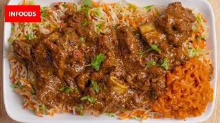 Beef Biryani Recipe  How to Cook Beef Biryani  How to Make Biryani at Home  Infoods [upl. by Byers]