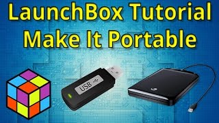 Make Your LaunchBox Portable On an External USB Drive  LaunchBox Tutorials [upl. by Annazor]