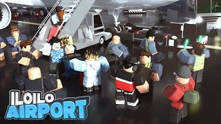 Hosting a flight in Iloilo Airport LA Airways Roblox [upl. by Gorton]