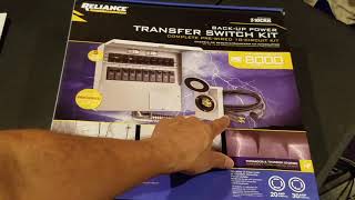 Reliance Manual Transfer Switch Kit ExplainedReview and Why Its Better Than an Interlock Switch [upl. by Lajes184]