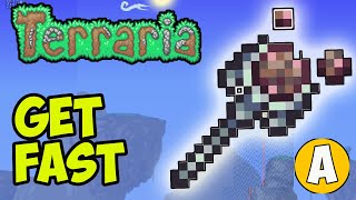 Terraria how to get METEOR STAFF EASY 2024 [upl. by Oine]