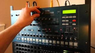 KORG MS2000r overview and How to  Mod sequencer [upl. by Agripina]