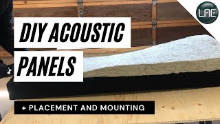 DIY Acoustic Panel Build  Mounting and Placement Tips [upl. by Silrac16]