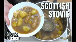 Scottish Sausage Stovie  Budget Meals [upl. by Modnarb]