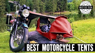 Top 8 Tents Specially Designed for Motorcycle Camping and Adventure Touring [upl. by Hamfurd]