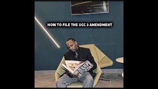 HOW TO FILL AND FILE THE UCC 3 AMENDMENT [upl. by Nhguaved]