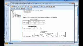 Paired Samples T Test Using SPSS [upl. by Melli]