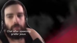 Chats reaction to voting griefer jesus [upl. by Wagstaff723]