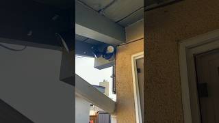 Outdoor security light install [upl. by Ardnuek193]