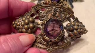 Antique jewelry brooch identification [upl. by Dorkus481]