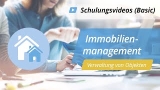 Schulungsvideo ImmobilienManagement – Verwaltung von Objekten  onOffice [upl. by Fulvi]