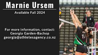 Marnie Ursem Fall 2024 US College Volleyball Prospect [upl. by Harsho]