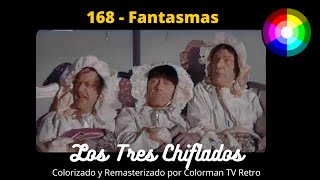 168 Los Tres Chiflados Fantasmas  1956 Audio Latino REMASTERIZADO [upl. by Ppik]