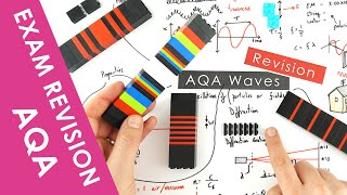 All of AQA Waves Explained  A Level Physics REVISION [upl. by Neelyak510]