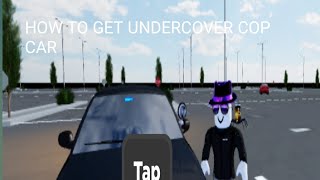 Greenville Roblox how to change car Into undercover cop car2020 [upl. by Leahcimluap]