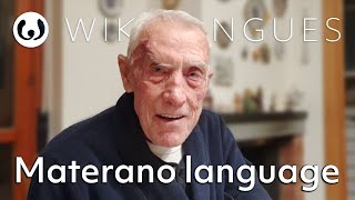 Pasquale speaking Materano and Italian  Romance languages in Italy  Wikitongues [upl. by Acinoda745]