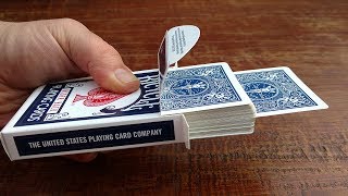 INCREDIBLE JUMPING CARD MAGIC TRICK It Looks CRAZY [upl. by Hawken999]