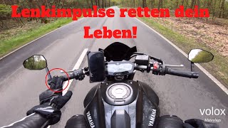 So setzt du Lenkimpulse richtig Tutorial Motorrad [upl. by Irtimd]