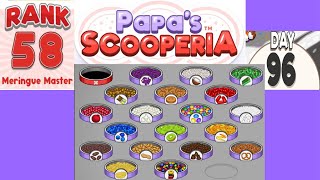 PAPAS SCOOPERIA  Rank 58  All STANDARD COOKIE MIXABLES Unlocked STICKER 054 [upl. by Htnamas]