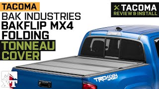 Tacoma BAK Industries BAKFlip MX4 Folding Tonneau Cover 20162019 Review amp Install [upl. by Fleming]