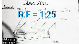 Vernier scale  problem 1 [upl. by Vincents]