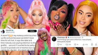 ‼️Cardi B EXPOSES her Nicki Minaj Obsession Cleo EXPOSES Ice Spice for being a bad friend amp meangir [upl. by Ariahs]