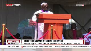 Leaders attend the interdenominational prayer service in Kimilili [upl. by Elleryt]