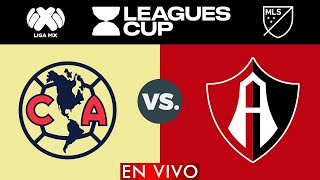 América vs Atlas EN VIVO  Leagues Cup 2024  PREVIA  DONDE VER🔴  PES MASTER FOOTBALL [upl. by Eitsud724]