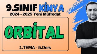 9Sınıf KİMYA  1TEMA  5Ders  Atom Orbitalleri  20242025 Yeni Müfredat [upl. by Sicnarf]