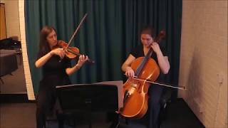 Handel  Hornpipe from Water Music for Violin and Cello [upl. by Eugeniusz]