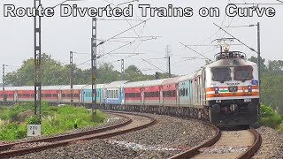 ‎️‍🔥Mega ROUTE Diverted Trains  Shatabdi Kulik Kanchanjungha  Trains Diverted via KatwaAzimganj [upl. by Lupe723]