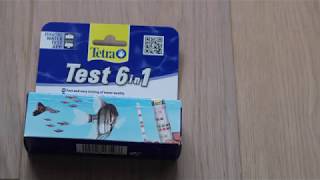 Tetra 6 in 1 test strips [upl. by Parrish]