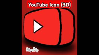 YouTube Icon 3D [upl. by Nileuqay]