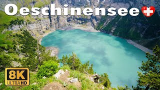 Oeschinensee Switzerland 8K [upl. by Dabney201]