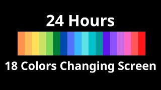 24 Hours Color Changing Screen  Mood Led Lights  Screensaver Color Changing Screensaver Led Light [upl. by Furlani]