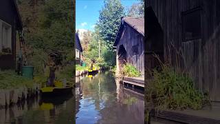 lübbenau spreewald germany boat trip river adventure travel nature new vlog short city [upl. by Hein63]