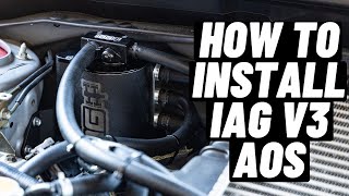 How to Install IAG V3 AOS on a Subaru [upl. by Ecyt]