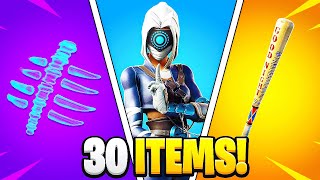 30 Fortnite Items TRYHARDS LOVE [upl. by Yenwat]