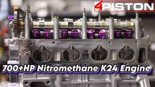 700HP Nitro Honda K24 Engine Build [upl. by Bickart]