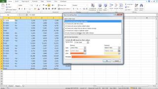 How to add Background Color automatically in Excel [upl. by Binni331]