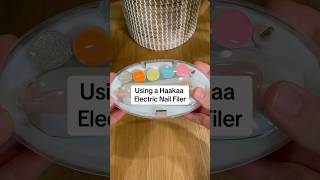 How to use a Haakaa Nail Filter 💅🏼✨❤️ haakaa babycare babyproducts [upl. by Ahsiekan]