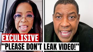 When Denzel Washington releases a new video that implicates her Oprah freaks out [upl. by Matthias299]